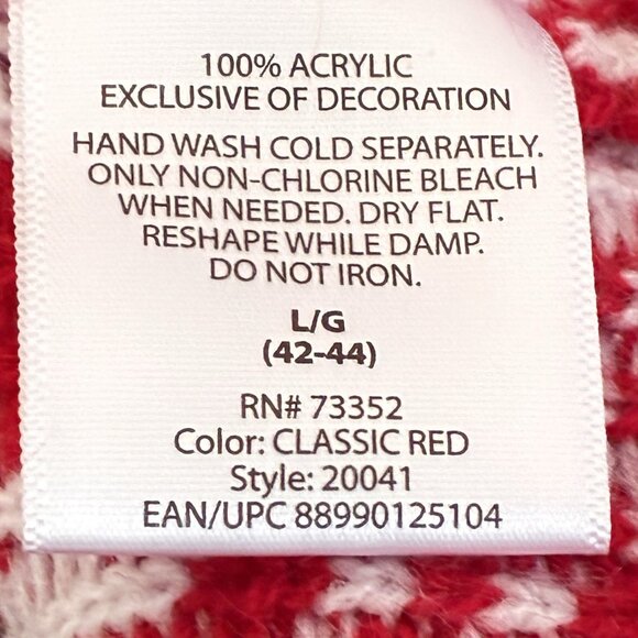 Jolly Sweaters Christmas Sweater Women’s Large Festive Llama 3D Party Holiday - Picture 6 of 8